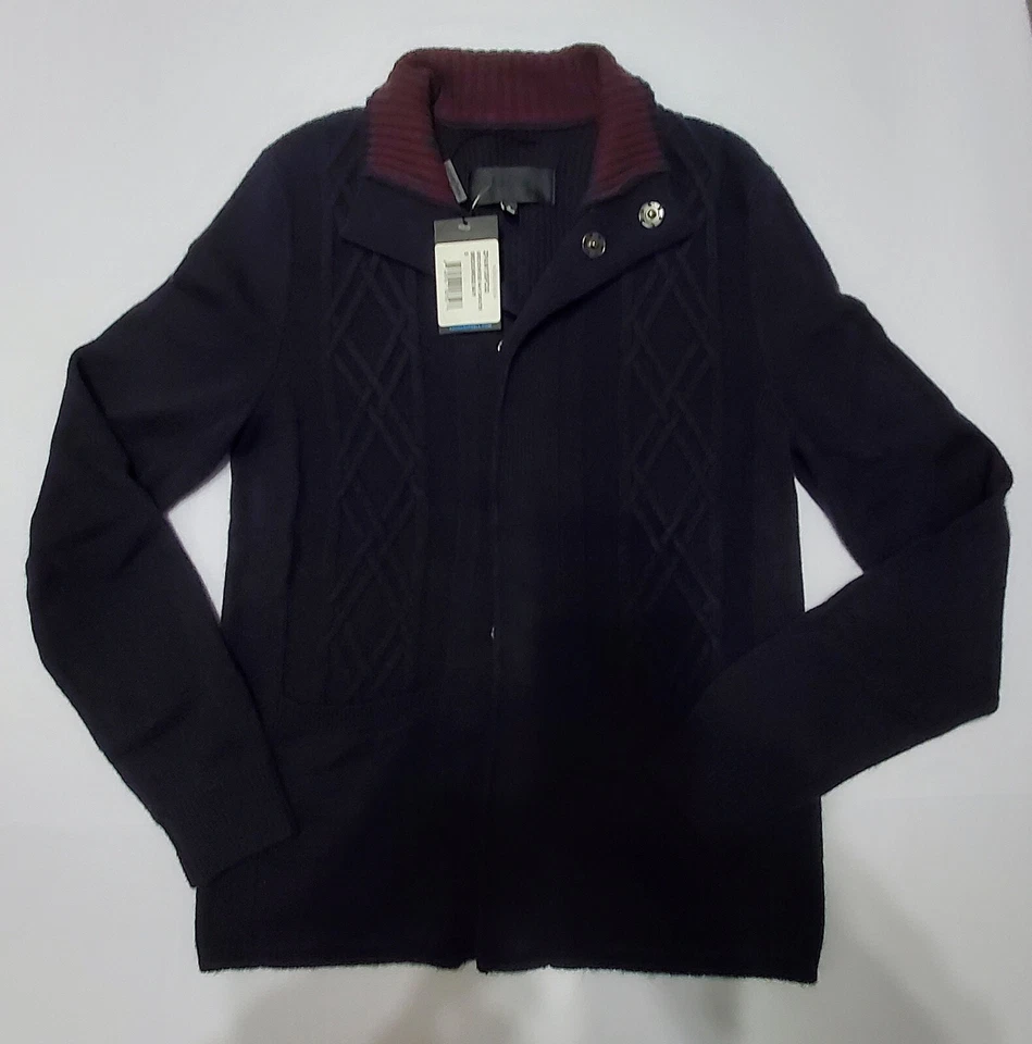 Suéter Zachary Prell "Breckenridge" Mezcla Lana y Cachemira Pequeño $325 Foto 4 de 4