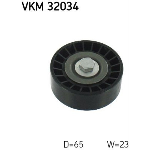 SKF Umlenk FüHrungsrolle Keilrippenriemen FüR Lancia Y Fiat Bravo I Brava-image