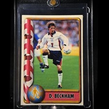 1998 DAVID BECKHAM Rookie France World Cup England Navarrete  NO HOLO ULTRA RARE