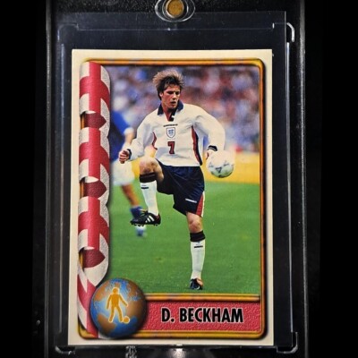 1998 DAVID BECKHAM Rookie France World Cup England Navarrete NO