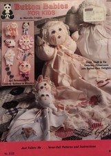 Button Babies for Kids Booklet - Paint Stuff  Tie Pillowcases - Marcella League