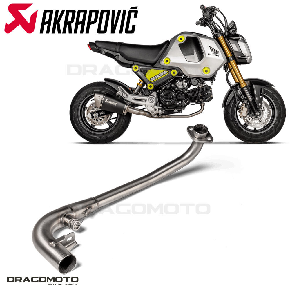 Collecteur AKRAPOVIC RC E-H125R2 échappement Honda MSX 125 Grom 2022