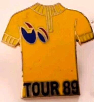 Pin's Tour De France 1989 – Maillot Jaune – Cyclisme – Vintage – Très Rare