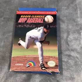 Roger Clemens MVP Baseball (Nintendo NES, 1991) Game and Original Box Tested