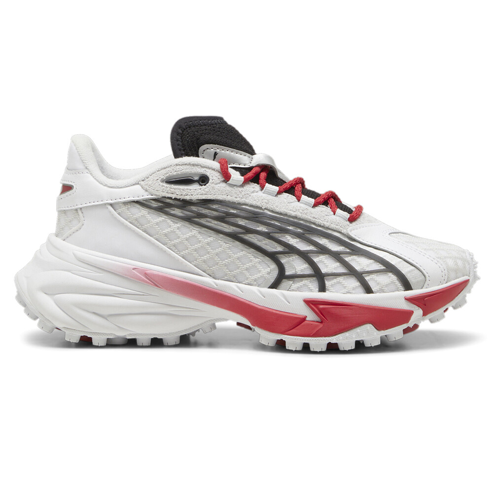 Женские белые кроссовки Puma Spirex Motogame на шнуровке, повседневная обувь 39727201