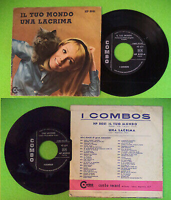 LP 45 7'' I COMBOS Deine Welt Eine Träne 1969 Italien COMBO 8051 keine CD MC DVD *