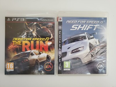 PlayStation 3: Need for Speed: The Run & Shift (PS3) Bundle - Beide komplett 