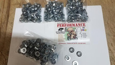 50pk 14-28 Smooth Face Flange Wheel Nuts Lug Nuts Go Kart Racing 716 Socket