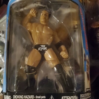 Jakks THE ROCK WWE WWF Classic Superstars LJN  Series 15 new in A Beat Up Box 