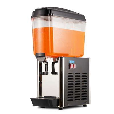 4.75 Gallon Commercial Beverage Dispenser Cold Juice Ice Drink Dispenser