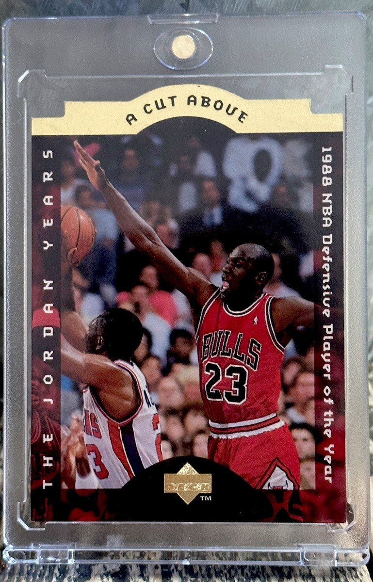 Michael Jordan Card RARE GOLD / DIE CUT 🔥 FOIL SP INSERT - BULLS