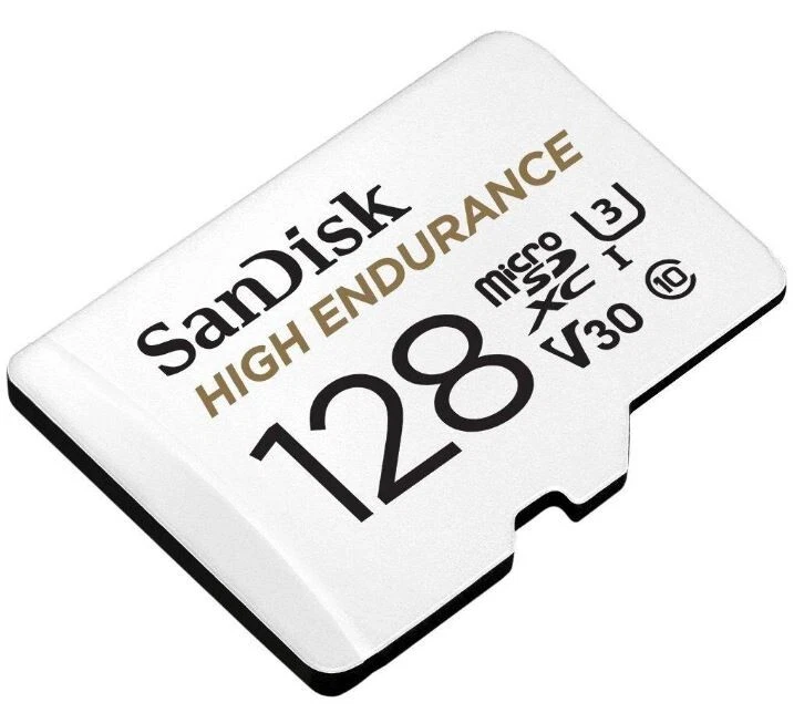 Sandisk Micro SD Card 64 128 256 GB High Endurance XC 4K U3 Class 10 - Dash Cam - Image 2 of 4