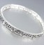 BLESSED Angel Wings Scrollwork Religious Narrow Stretch Stackable