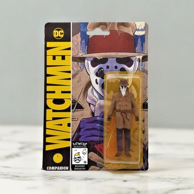 Custom WATCHMEN Rorschach FIGURE | eBay