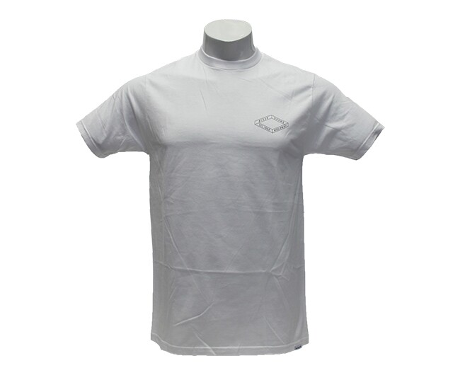 НОВАЯ мужская белая футболка с коротким рукавом Nixon Jager S2809-100 цена 25 долларов США 4290₽