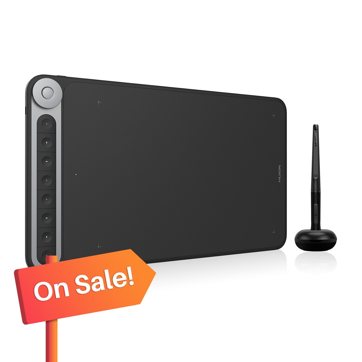 HUION Inspiroy Dial Q620M Wireless Graphics Drawing Tablet Dial