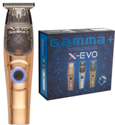 Gamma + X-Evo Professional Cordless Barber Hair Trimmer