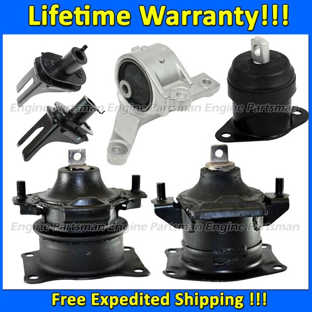 K1963 Engine Motor&Trans Mount Set 6pcs for 20072008 Acura TL 3.2L 3