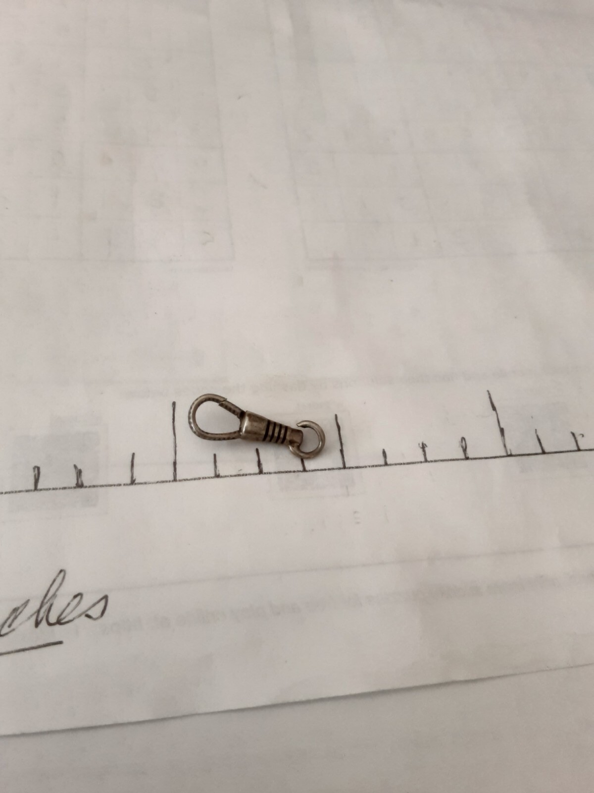 Antique Silver Pocket Watch with Swivel Clip Clasp Sold As Is