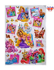Disney Princess 3D Wall Sticker,Children Bedroom Wall Sticker