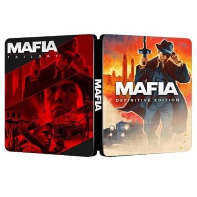 Pacchetto Mafia: Trilogy Definitive Edition – 3 Custodie Steelbook Personalizzate