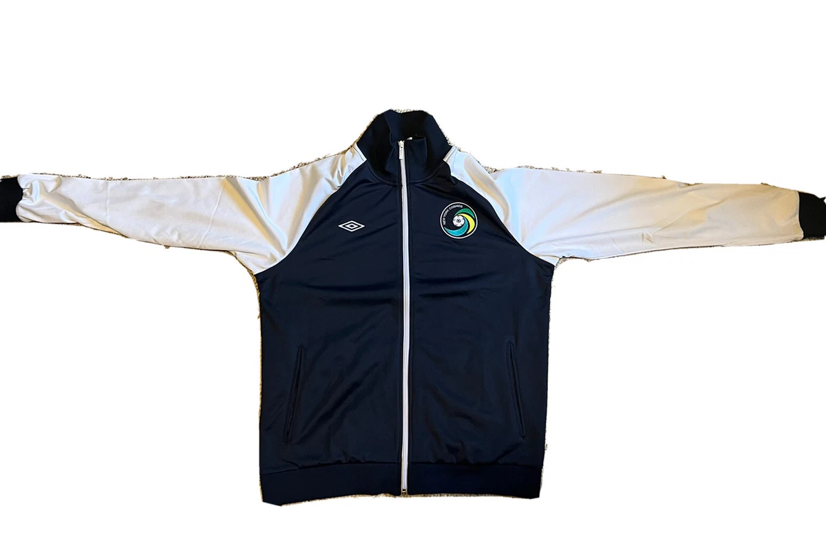 NY Cosmos Soccer Full Zip Up Jacket X LARGE by Umbro. Midnight