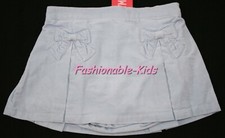 2t Neu mit Etikett Gymboree CHELSEA MÄDCHEN blau Schleife Cord ROCK Mädchen