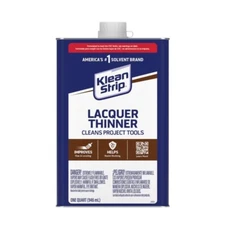 Klean Strip Acetone Lacquer Thinner 1 Qt Fast-drying Cleaning Tools No Residue