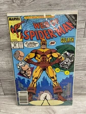 Marvel Comics Group Web of Spider- Man: Goliath Strikes! #60 January 1989