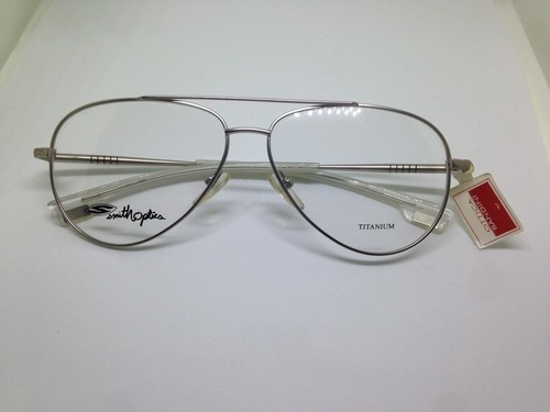 SMITH VAPOR 4 IG6 occhiali da vista vintage doppio ponte titanium unisex  glasses | eBay