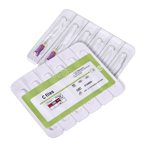 6pcs/Kit Dental #6 #8 #10 Endodontics C File Endo Root Canal 25mm Hand Use File - Picture 14 of 15