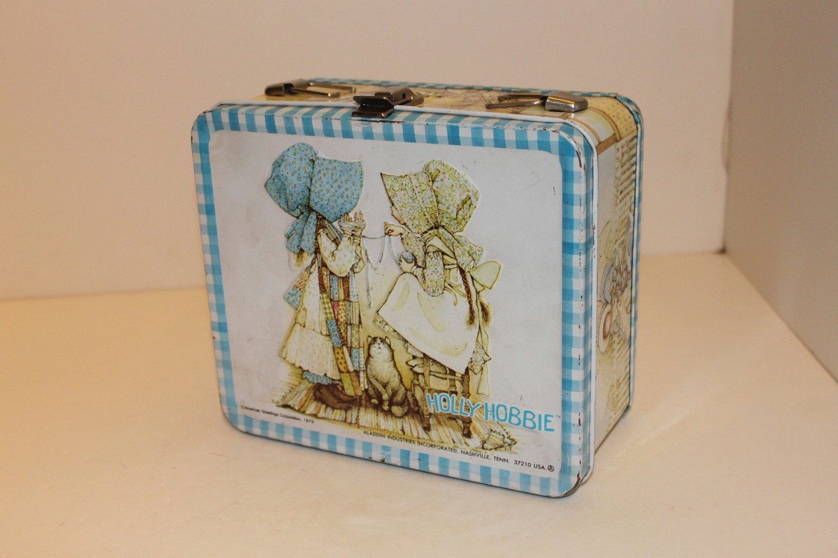 Holly Hobbie - NO HANDLE - vintage metal lunchbox | eBay