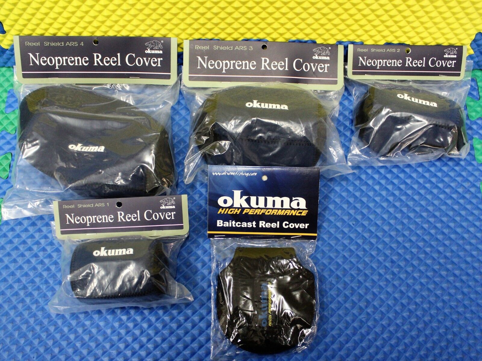 Okuma Reel Shield Neoprene Reel Covers Waterproof #ARS CHOOSE SIZE!!