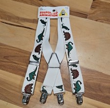 New Suspenders For Kids Boys Toddler Elastic Adjustable Clip-on Braces USA Made