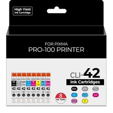 CLI-42 Pro 100 Ink Cartridge Compatible for Canon