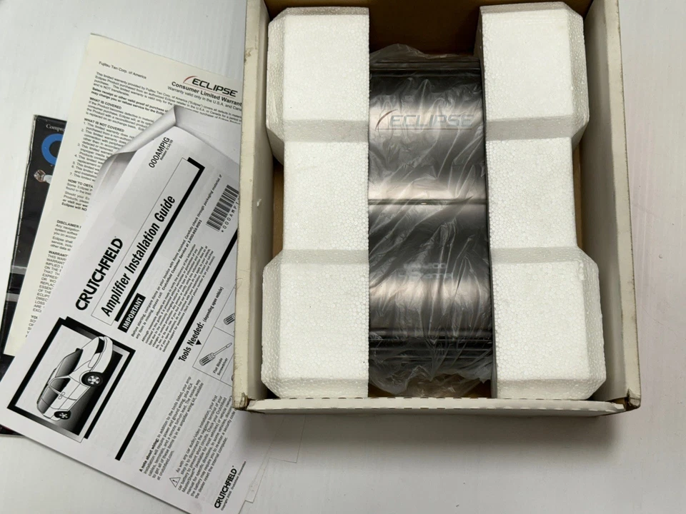 🚘🔊Eclipse EA4200 Amplificador de Potencia 4/3/2 Canales, Channelflex Crossover, Filtro Foto 3 de 4