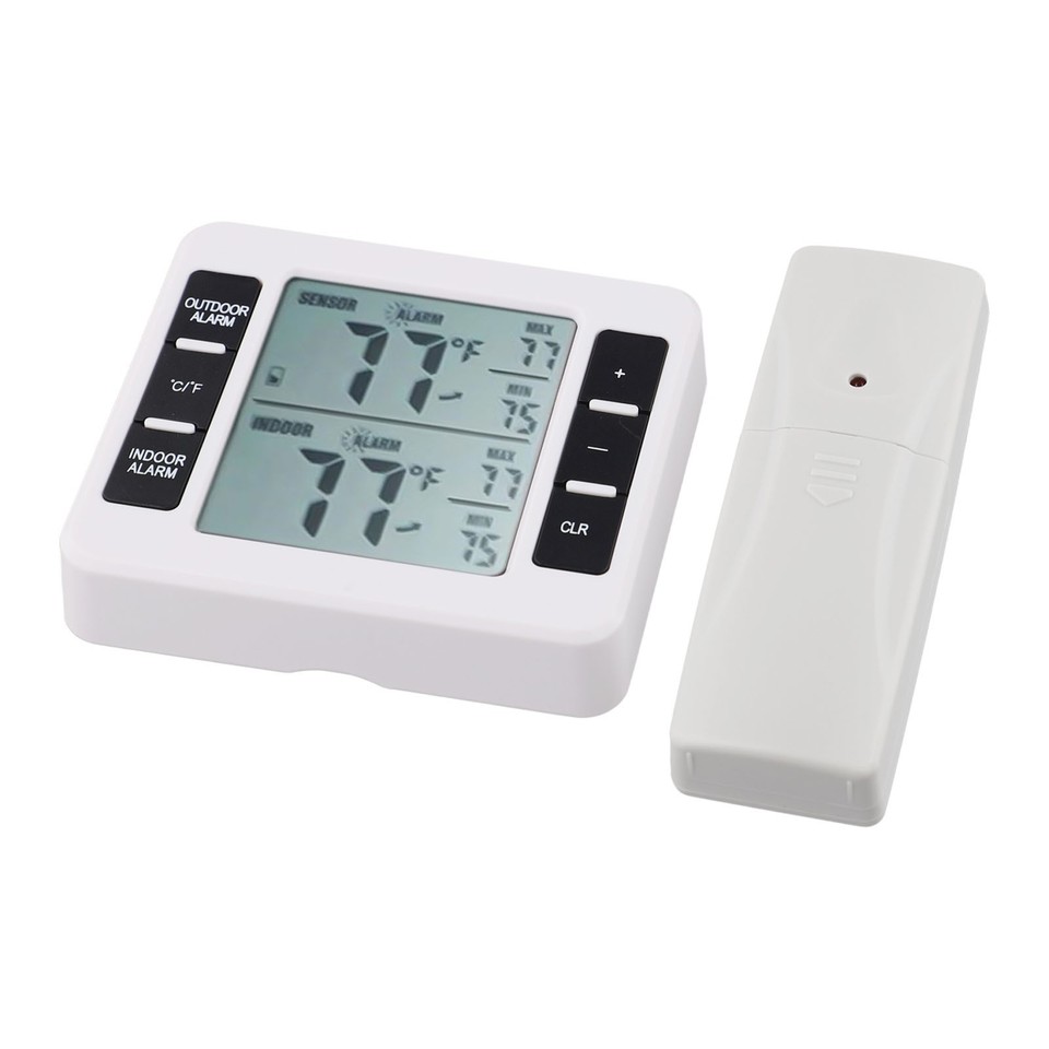Temperature Controller Freezer Indoor Outdoor Wireless Freezer Alarm Thermometer Reliable Temperature ...