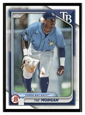 2024 Bowman Prospects #BP-126 Tre' Morgan Tampa Bay Rays Baseball Card 34656