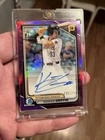 2024 Bowman Draft - Chrome Prospect Auto Konnor Griffin Purple Refractor /250
