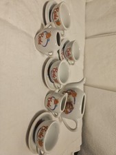 Barbie Miniature Tea Set-11 Piece Tea Set -1 Cup Piece And Saucer WithSmall Chip