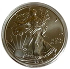 AMERICAN SILVER EAGLE 2012 $1 Coin BU Uncirculated 1oz Silver In Capsule