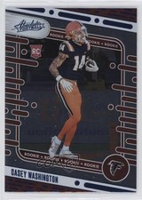 2024 Panini Absolute Rookies Blue Casey Washington #101 1eh5