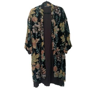 Zara Velvet Kimono | eBay
