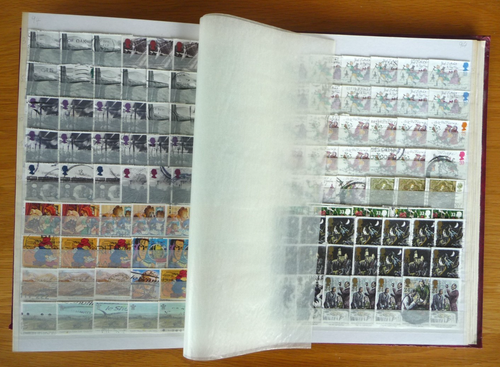 Stock Book Stamp Album Containing GB Commemorative Stamps 16 Pages-32 Sides - 第 17/20 張圖片