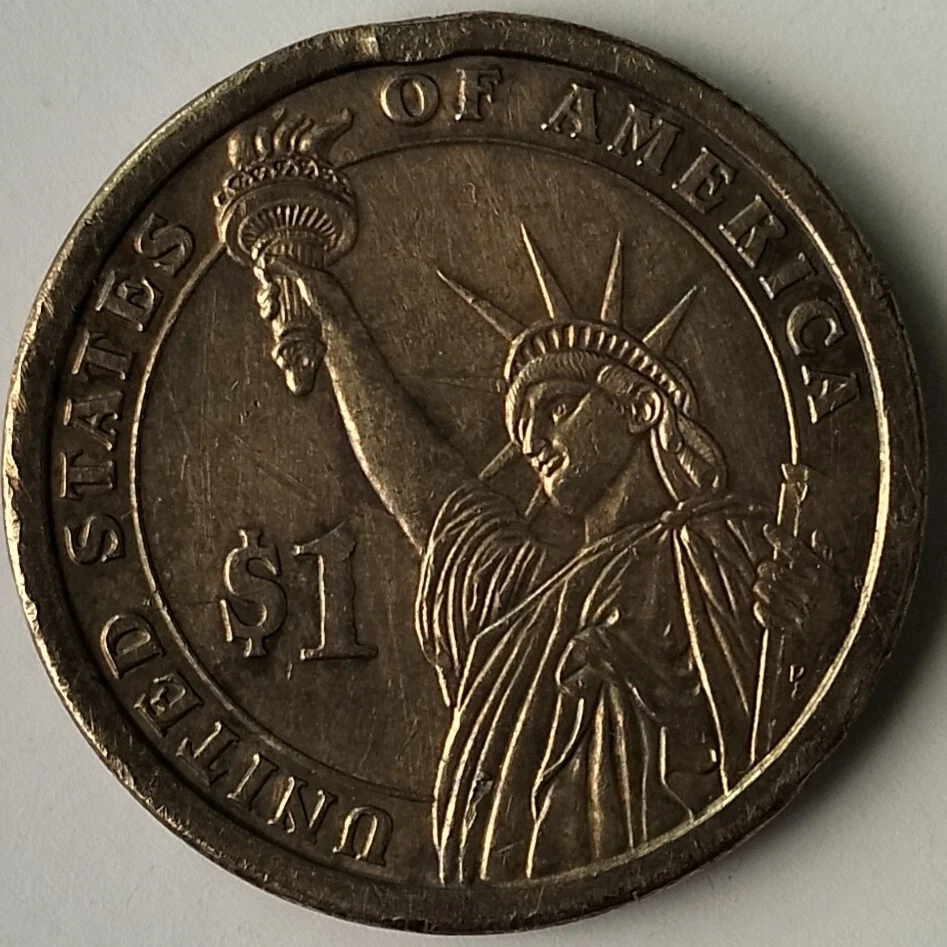 USA 2008 $1 Commemorative coin - 8th President Martin Van Buren 1837 -1841 - Image 2 of 2