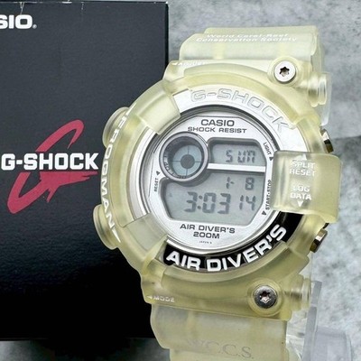 New battery  Working CASIO Frogman First Generation WCCS DW 8250WC No.gs1858