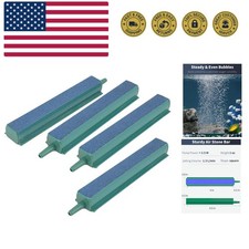 4 Pack Aquarium Air Stone Bar Bubbler 4.5 Inch Oxygen Diffuser for Fish Tanks