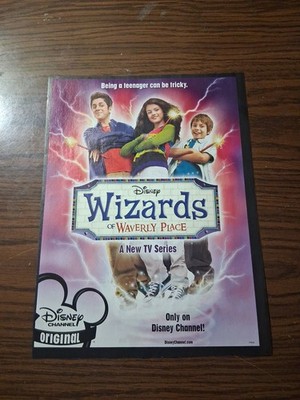 Wizards Of Waverly Place Disney Vintage Print Ad 2007 8X11