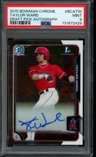 2015 Bowman Chrome Taylor Ward 1st Draft Auto #BCA-TW PSA 9