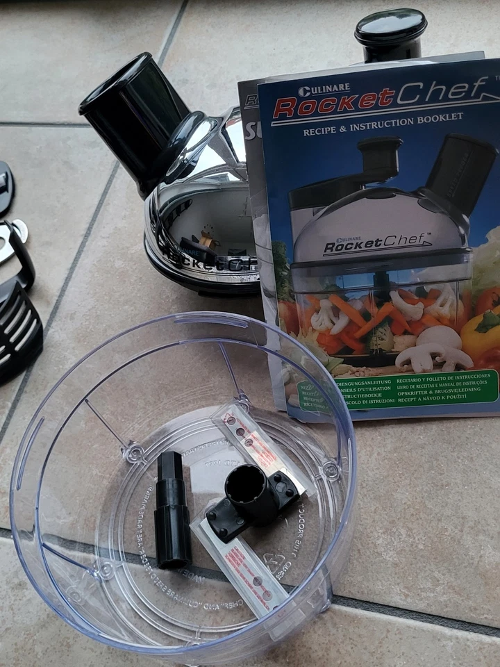 Rocket Chef - Zerkleiner von Gemüse/Obst in silber-schwarz - Bild 3 von 4